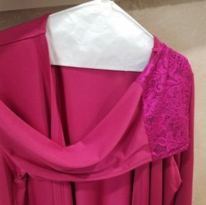 blazer size medium fussia color brand collection etc.